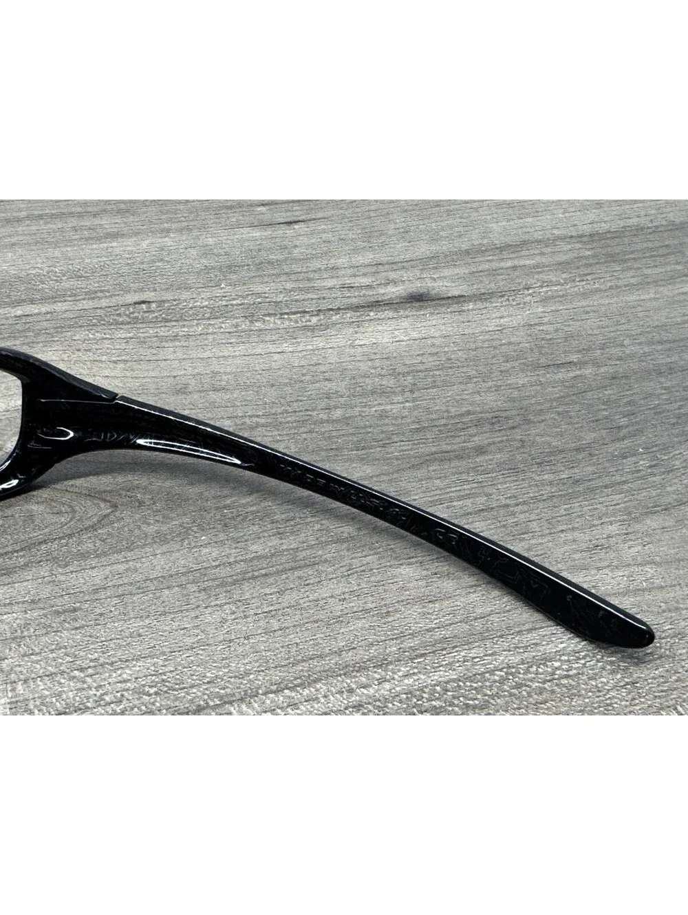 RARE Oakley FIVES 4.0 Black Silver Text Sunglasses 12-993 Excellent FRAMES ONLY
